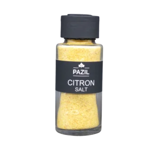 Krydderiflaske med Citron salt og strø låg