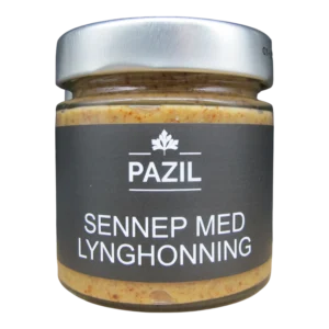 Sennep med Lynghonning